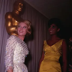 Patti Page and Nancy Wilson at Oscars