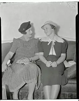 Patty Berg and Glenna Collett Berg Sitting