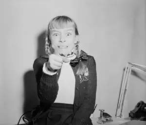 Intensity Prints: Patty McCormack Pointing