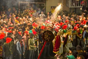 Images Dated 4th June 2015: The Patum de Berga celebration on Corpus Christi