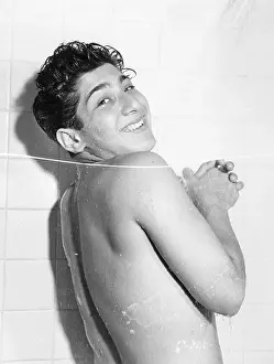 Teenager Prints: Paul Anka Showering