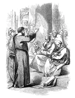 Apostle Prints: Paul before the governor