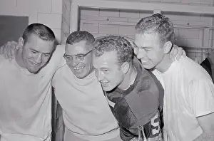 Paul Hornung and his Teammates Celebrating Super Bowl