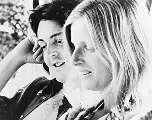 Paul and Linda McCartney