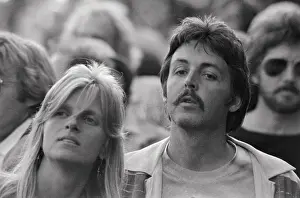 Paul and Linda McCartney