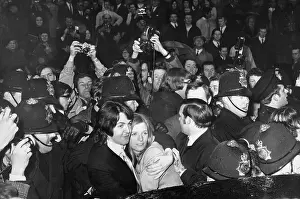 Paul and Linda McCartney After Wedding