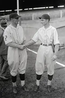 Pittsburgh Prints: Paul and Lloyd Waner Shaking Hands