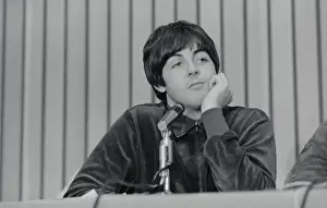 The Beatles Prints: Paul McCartney at a Press Conference