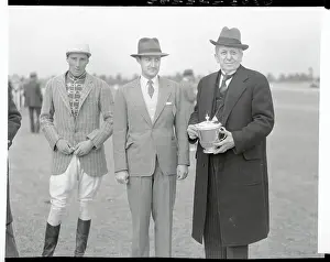 Pinehurst Prints: Paul Mellon with Clyde Hoey ands Watters