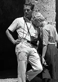 Paul Newman and Joanne Woodward In A Tender Moment