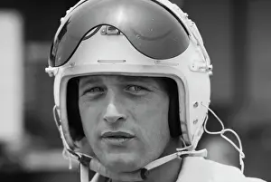 Huty35426 Prints: Paul Newman, Go Kart Raceway, Azusa, California