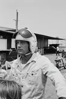 Prints of American actor Paul Newman, wearing a crash helmet with the visor raised, at the Go Kart Raceway, in the grounds of the Go Kart factory in Azusa, California, August 1962 Paul Newman: A Life in Frames: Paul Newman, Go Kart Raceway, Azusa, California