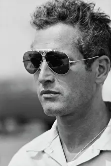 Prints of American actor Paul Newman, wearing sunglasses, at the Go Kart Raceway, in the grounds of the Go Kart factory in Azusa, California, August 1962. (Photo by Michael Ochs Archives/Getty Images) Paul Newman: A Life in Frames: Paul Newman, Go Kart Raceway, Azusa, California