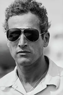 Prints of American actor Paul Newman, wearing sunglasses, at the Go Kart Raceway, in the grounds of the Go Kart factory in Azusa, California, August 1962. (Photo by Michael Ochs Archives/Getty Images) Paul Newman: A Life in Frames: Paul Newman, Go Kart Raceway, Azusa, California
