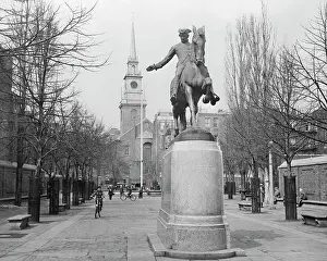 Bicyclist Prints: Paul Revere by Cyrus Edwin Dallin