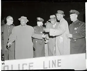 Paul Robeson Attending a Soviet Rally
