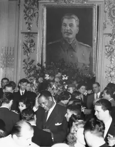 Guest Prints: Paul Robeson at Russian Embassy Party