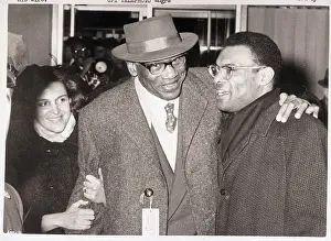 Paul Robeson with Wife and Son