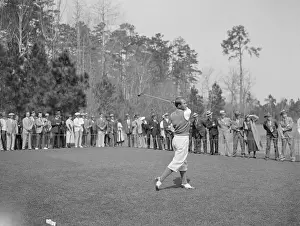 Paul Runyan Competing in a Golf Tournament