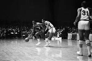 Paul Silas in Basketball Action