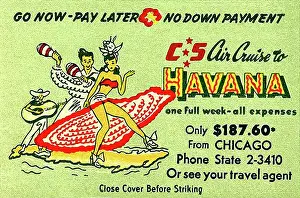 Dancers Prints: Go Now - Pay Later Havana