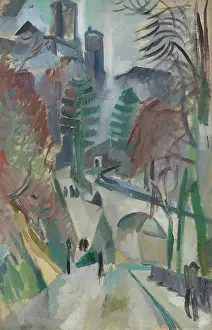 Private Collection Prints: Paysage De Laon