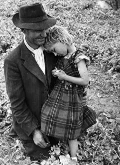Affection Prints: Pea Picking Father