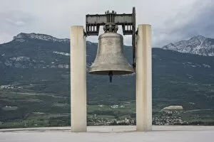 Images Dated 5th August 2014: Peace Bell Maria Dolens, World War I Memorial, Rovereto region of Trentino-Alto Adige, Italy
