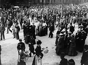 The Boer Wars Prints: Peace Crowds
