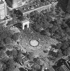 Peace Rally in Washington Square Park