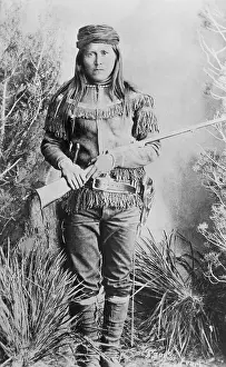 Austerity Prints: Peaches Holding Rifle