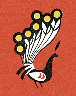 Illust Prints: Peacock