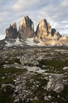 Images Dated 1st July 2009: Three Peaks, Alto Adige, Italy, Europe