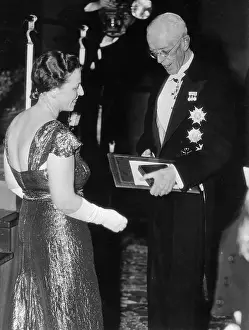 Stockholm Prints: Pearl Buck Receiving Nobel Prize