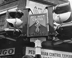 Signs Prints: Pedestrian Crossing