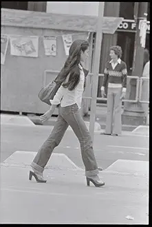 Sao Paulo Prints: Pedestrian Wearing Fashionable Clothing
