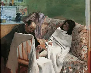 Degas Prints: The Pedicure, by Edgar Degas, 1873, 19th Century, oil on canvas