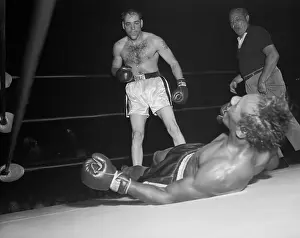 Pedro Being Knocked out in Heavyweight Battle