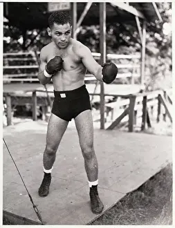 Pedro Montanez in Boxing Stance