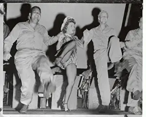 Peggy Alexander Dancing with Soldiers