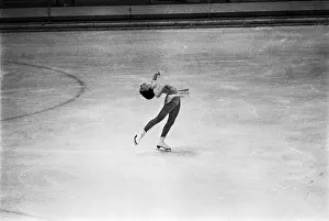 Peggy Fleming Skating on Ice