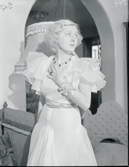 Peggy Hopkins Joyce Wearing Pase Diamonds