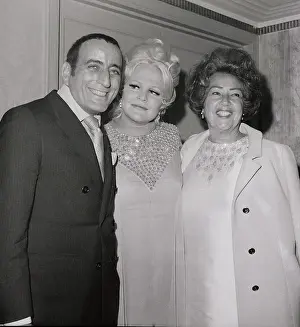 Peggy Lee with Tony Bennett and Ethel Merman