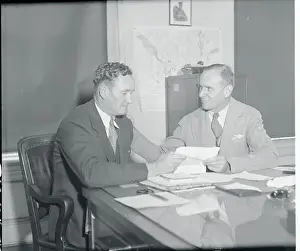 Walter Johnson Prints: Pelham D. Glassford and Walter Johnson