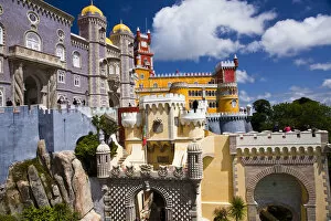 Images Dated 5th May 2015: Pena Palace near Lisbon
