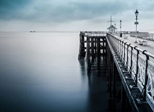A fascinating collection of images featuring great British piers: Penarth Pier, a fine example of Victorian engineering