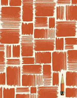 Color Block Prints: Pencil in Pattern