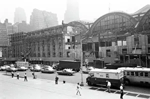 Street Scenes Prints: Penn Station, During The Demolition