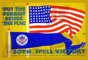 Victory Prints: Put the Pennant Beside the Flag