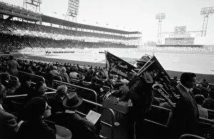 Pennant Prints: Pennant Vendor In Busch Stadium Stands